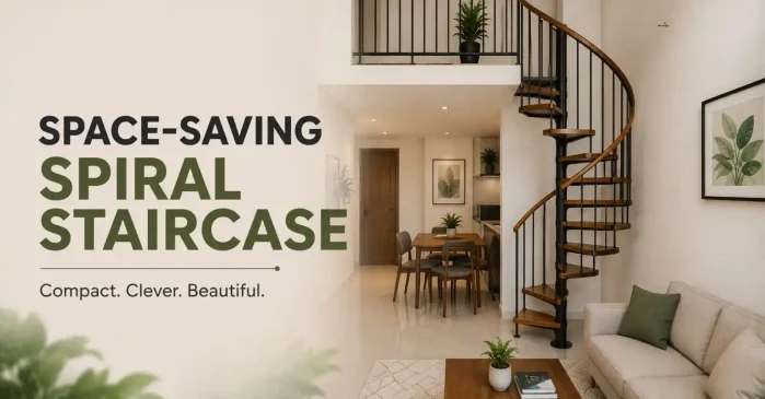 Spiral Staircase space saving