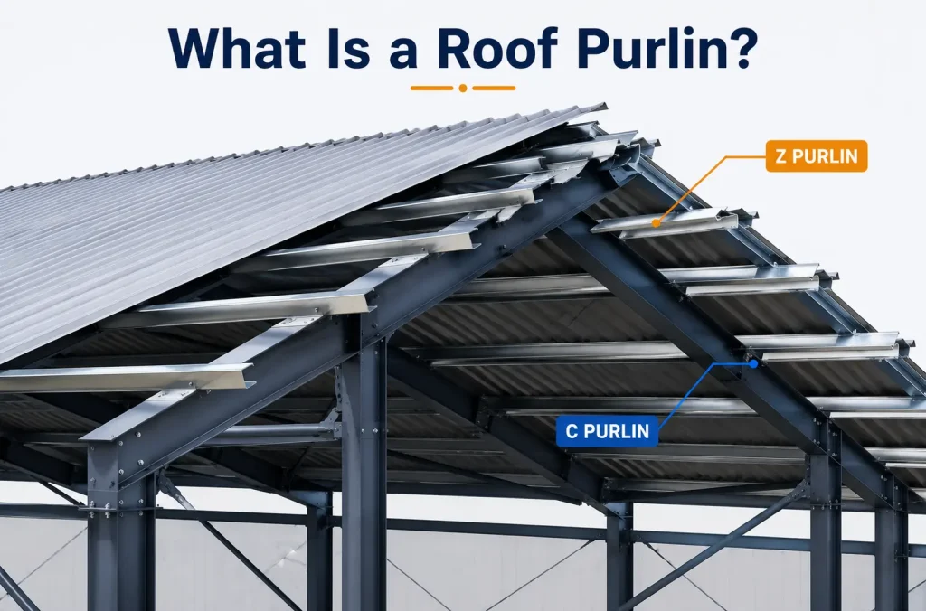 What Is a Roof Purlin? Types, Functions, Materials & Installation Guide (2026) What is Roof Purlins