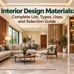 Interior Design materials