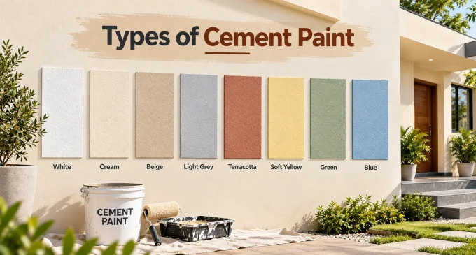Types of Cement paints