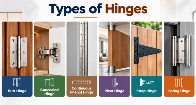 Types of Hinges
