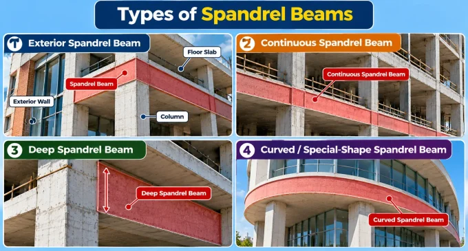 Types of Spandrel Beams