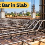 Crank bar in slab