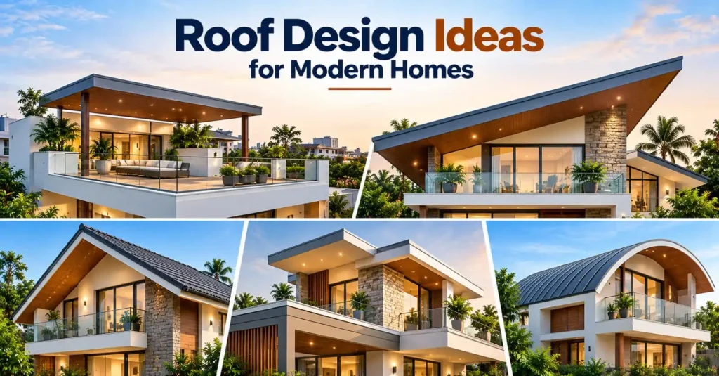 Roof Design for Home: 20+ Ideas for Modern Houses Roof Design