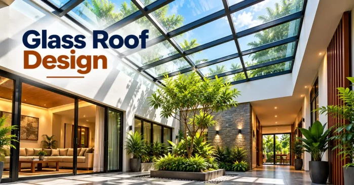 Glass roof Design