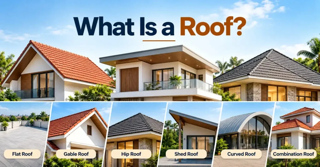 Roof: Meaning, Types, Components, Materials & Uses in Building Construction Roof